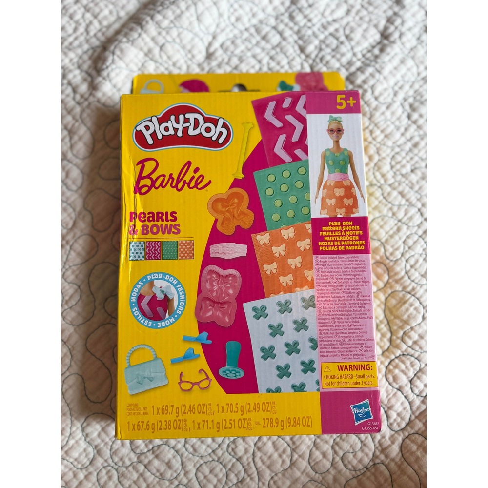 Play-Doh Barbie Pearls & Bows Fashion Accessory Kit